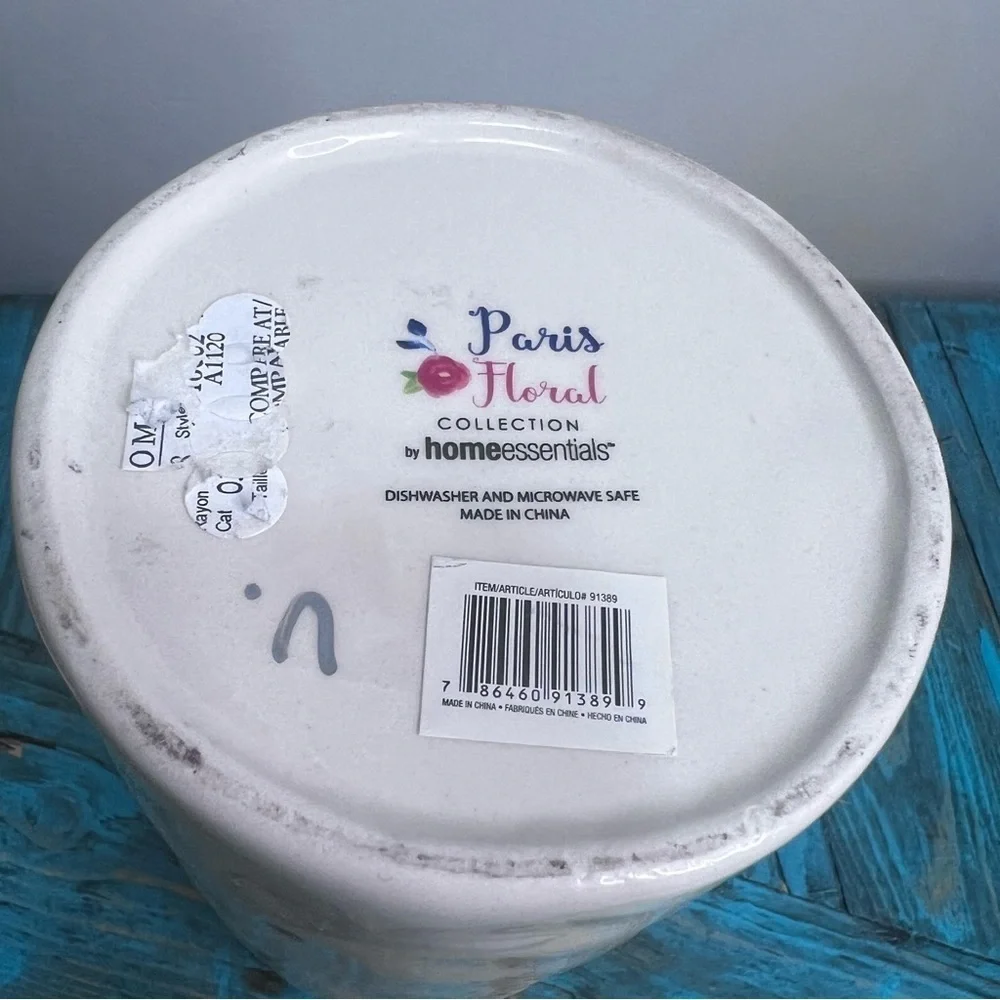 Paris Floral Collections Floral Canister Dimply - Picture 7 of 8